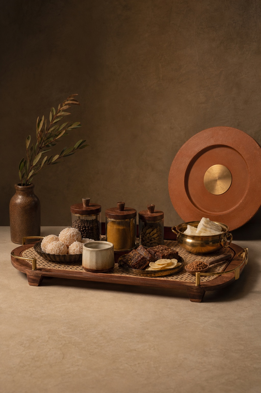 Artisan objects selected for an Angroos Luxe gift